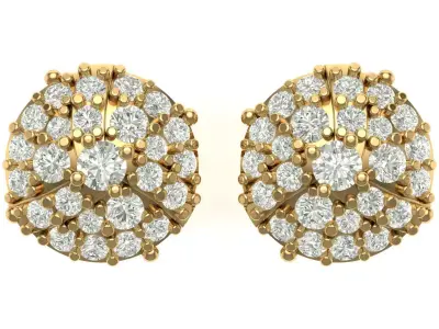 Antique Earing 3D print model
