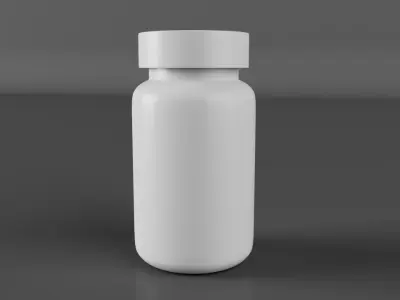 Plastic Bottle Collection Low-poly   3D model