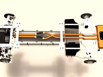 Honda Engine 3D model purchase
