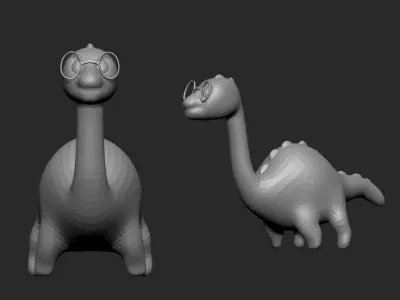 cute dino 3D model