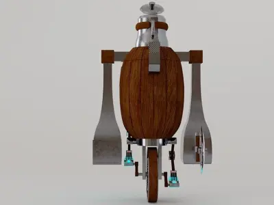 Mechanic Golem 3D model