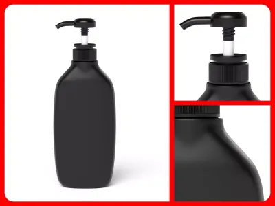 Bottle Pump 3D model