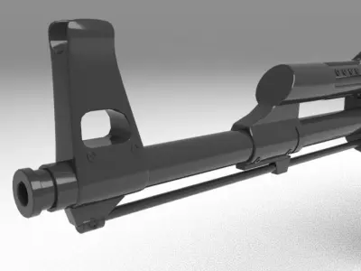 AK-47 Assault Rifle Free 3D model