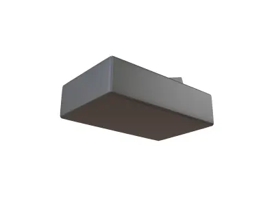 On Off Power Switch v1 001 Low-poly 3D model