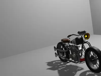 Brough superior special 1935  Free 3D model