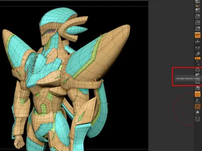 Muga Briheight - Back Arrow Anime 3D model