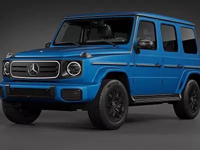 2025 Mercedes-Benz G 580 EQ 3D model
