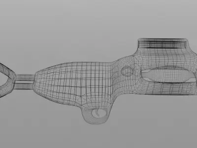 Plasma Rifle Free low-poly 3D model