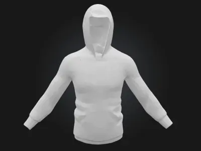 Invisible Hoodie  Cloak of Modern Stealth 3D model