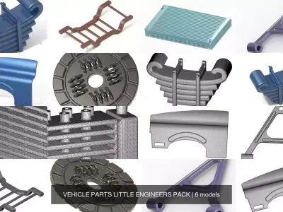 VEHICLE PARTS LITTLE ENGINEERS PACK