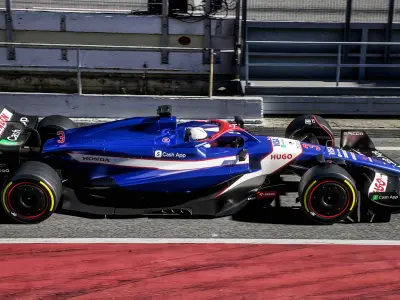  Visa Cash App VCARB 01 F1 Team 2024 Formula 1 Race Car 