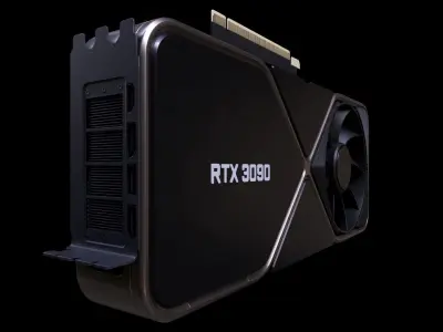 Pbr Textured Rtx 3090 3D model