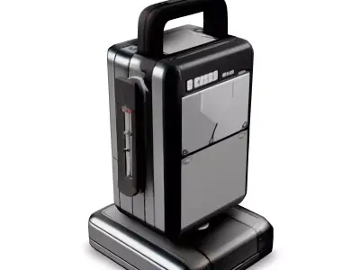 SciFi Portable Computer Device Low-poly 3D model