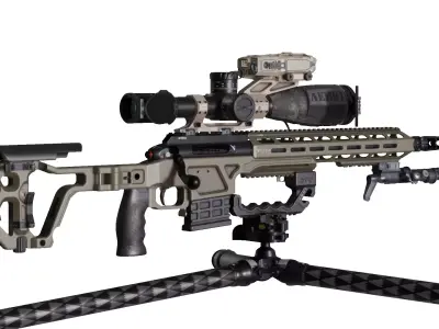 Victrix Pugio V 308 Win Low-poly 3D model