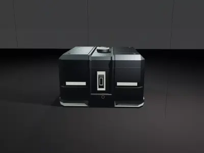 Sci-fi Chest Model 3D print model