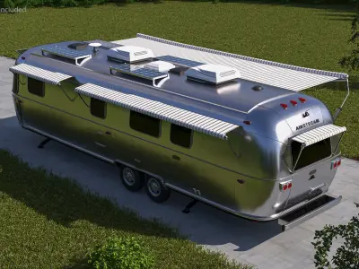  Airstream Classic 33FB Travel Trailer 