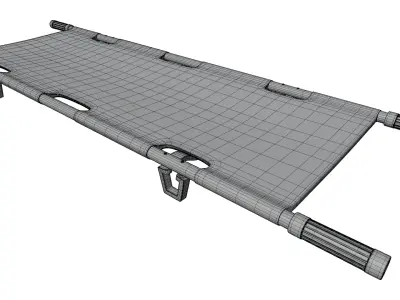 Stretcher Low-poly 3D model