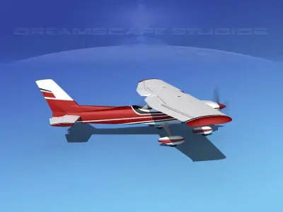 Cessna 150 Commuter V06 3D model