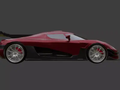 koenisegg one 3D model