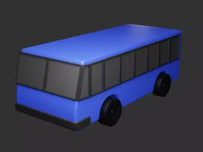 Bus 3D Model 3D print model