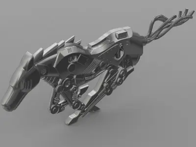 iron horse 3D model