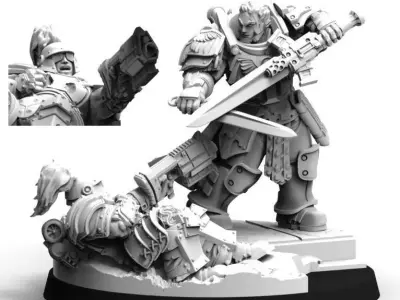 OG - Immortals - Blademaster 3D print model