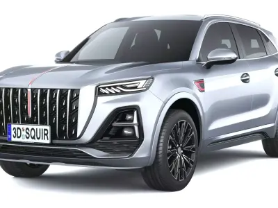 Hongqi HS5 2026 3D model