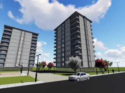 A apartment 3D model