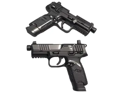 FN 502 3D print model