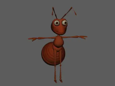 Ant 3d model 3D model get