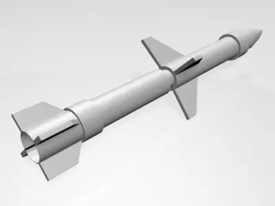 Missile 08 3D model