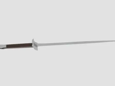 Frodo Sword Sting Low-poly 3D model