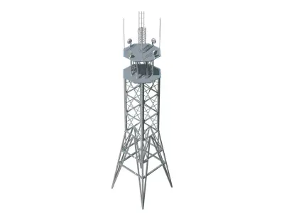 radio tower 3D model buy