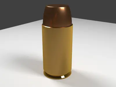 Simples bullets for shotgun 3D model