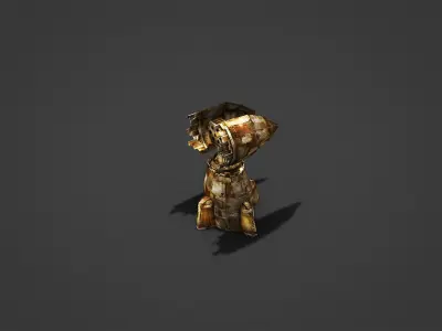 Sci-fi Military Pack Pro 3D model
