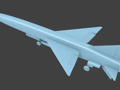 The Republic XF-103 3D print model