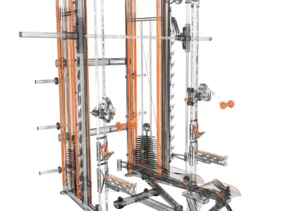 universal sports equipment 3D model
