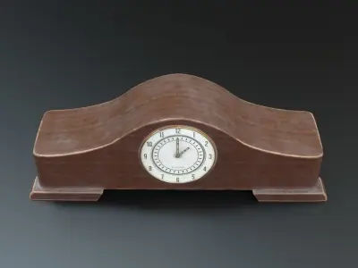 Antique Clock 3D model buy