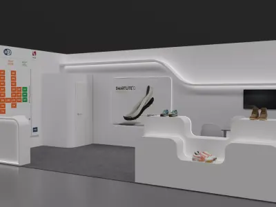 Event Exhibition Stall Design 3D Model 3D model