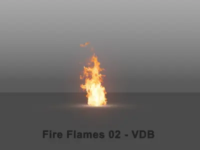  Fire Flames PACK 1 - VDB 