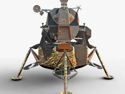 Apollo Lunar Module 3D model