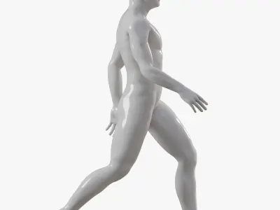  Male mannequin pose 2 PBR 