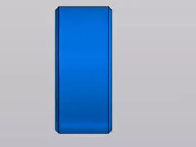 Flanged Bushing Vtulka - Precision Mechanical Part 3D model
