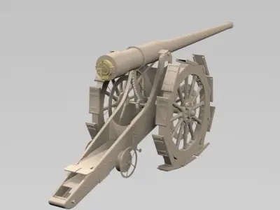 gun bomb 3D model