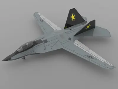 F-24A Tomcat 2 3D model