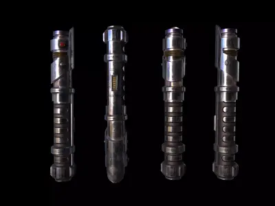 Light Saber Low-poly 3D model purchase