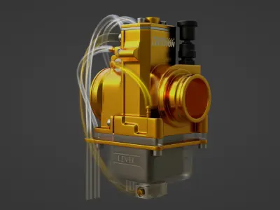 Mini Billetron by Lectron  Low-poly 3D model
