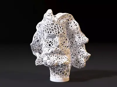 Zeus Bust 3D print model