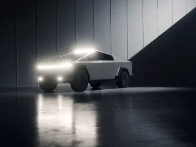 tesla cybertruck 3d model 3D model
