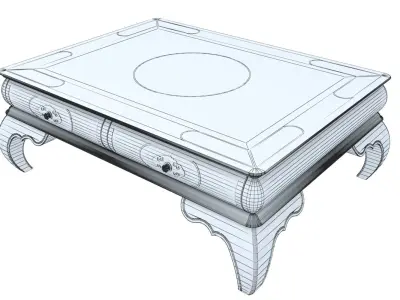 MING COFFEE TABLE 3D model